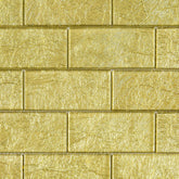 TGKG-01 Gold 2x4 Glass Mosaic Tile Sheet Subway Tile -Kitchen and Bath backsplash Wall Tile